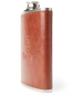Preview: Brixton Flachmann - Main Label Flask Brown